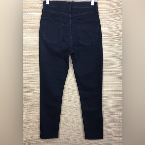 AGOLDE Nico High Rise Slim Jeans In Black Wash Size 26 - Picture 4 of 11